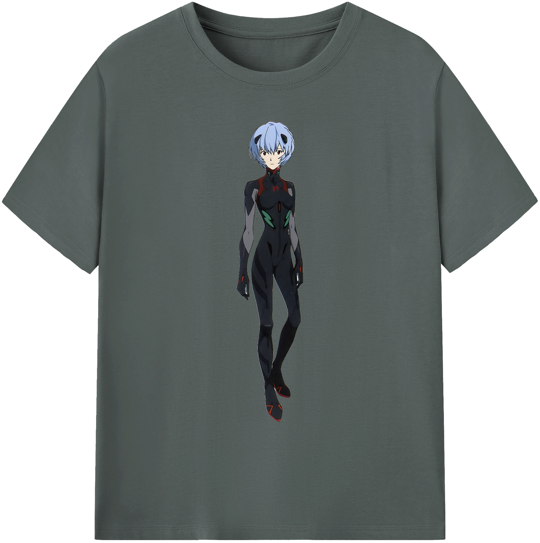 （画像用） EVA 新世紀エヴァンゲリオン 綿100％ メンズ半袖Tシャツ｜肌触りやわらか＆通気性